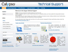 Tablet Screenshot of calypsostandard.net